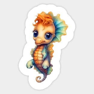 Baby Hippocampus Sticker